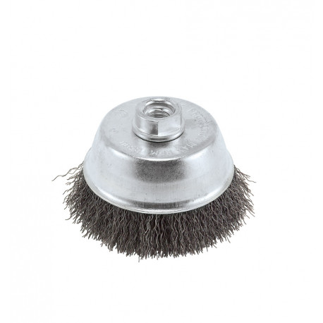 Kartáč hrnkový 60mm, M14, ocel. drát