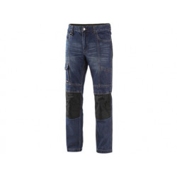 Kalhoty jeans NIMES I, pánské, modro-černé