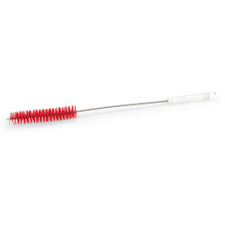 Kartáč na trubky/láhve prům. 3cm červený 50cm
