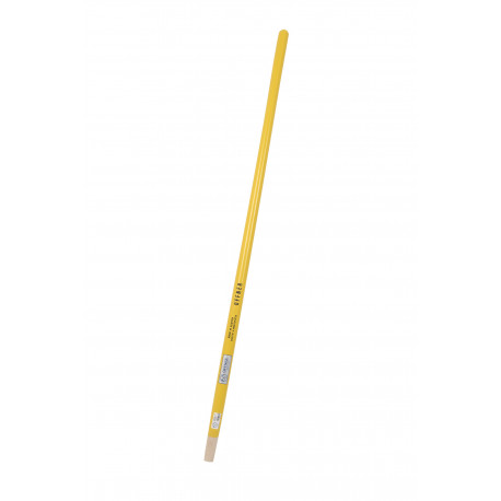 Násada na lopatu žlutá 140 cm