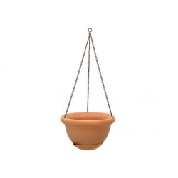 Květináč závěsný plast. terracota Ø 32 cm