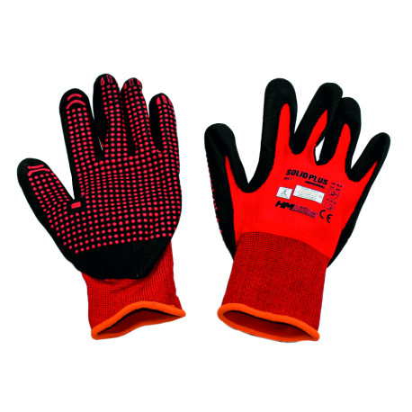 rukavice SOLID COOL 10 červené