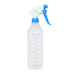 Postřikovač se stupnicí 900 ml + modrý 3 prsty