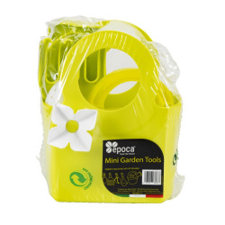 Set zahradnický dětský limetkově zelený (taška + 5ks)