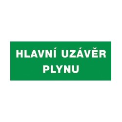 Hlavní uzávěr plynu