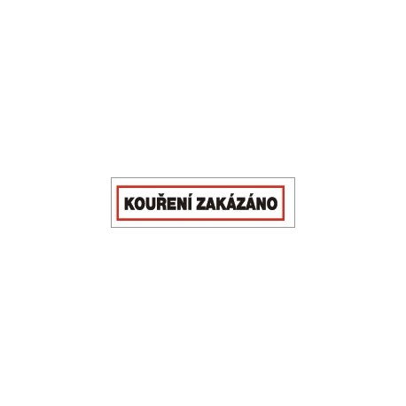 Kouření zakázáno