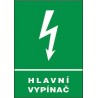 Samolepka HLAVNÍ VYPÍNAČ (6131A-09-03)