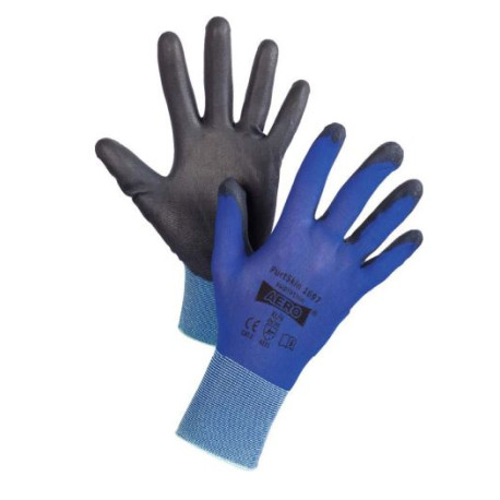Rukavice AERO PurtSkin 1697 modré