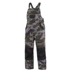Dětské montérky/zahradníky CAMO
