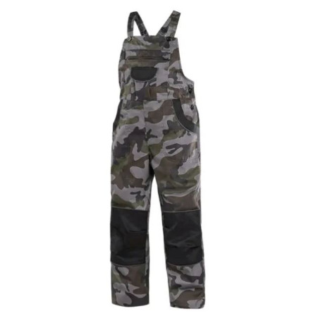 Dětské montérky/zahradníky CAMO