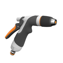 Postřikovací pistole kovová pogumovaná