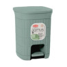 Odpadkový koš s pedálem Domus 6lt green tea 90402