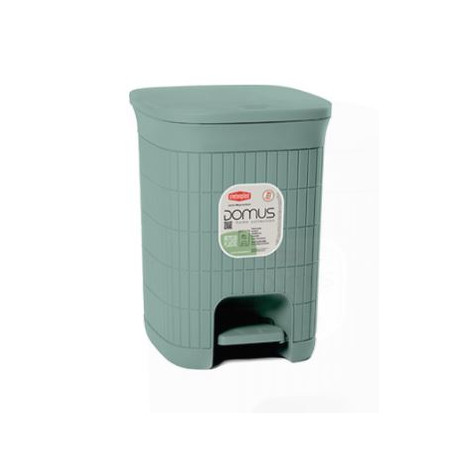 Odpadkový koš s pedálem Domus 20lt green tea 90302