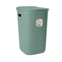 Koš na prádlo Domus 50lt green tea 90202