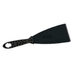 Špachtle zubatá sklolaminát černá 90mm (ESPD90)