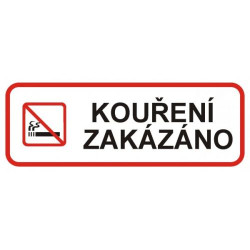 Kouření zakázáno